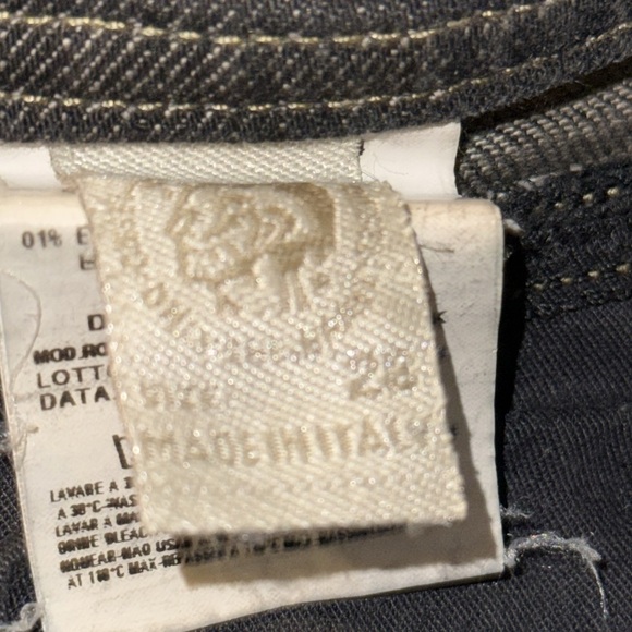 Diesel Boot Cut Stretch Rocket Black Wash Jeans - Picture 9 of 13